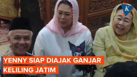 Yenny Wahid Sanggupi Ajakan Ganjar Keliling Jatim