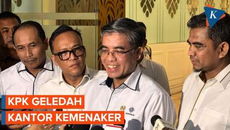 Kantornya Digeledah KPK, Ini Tanggapan Menaker Yassierli