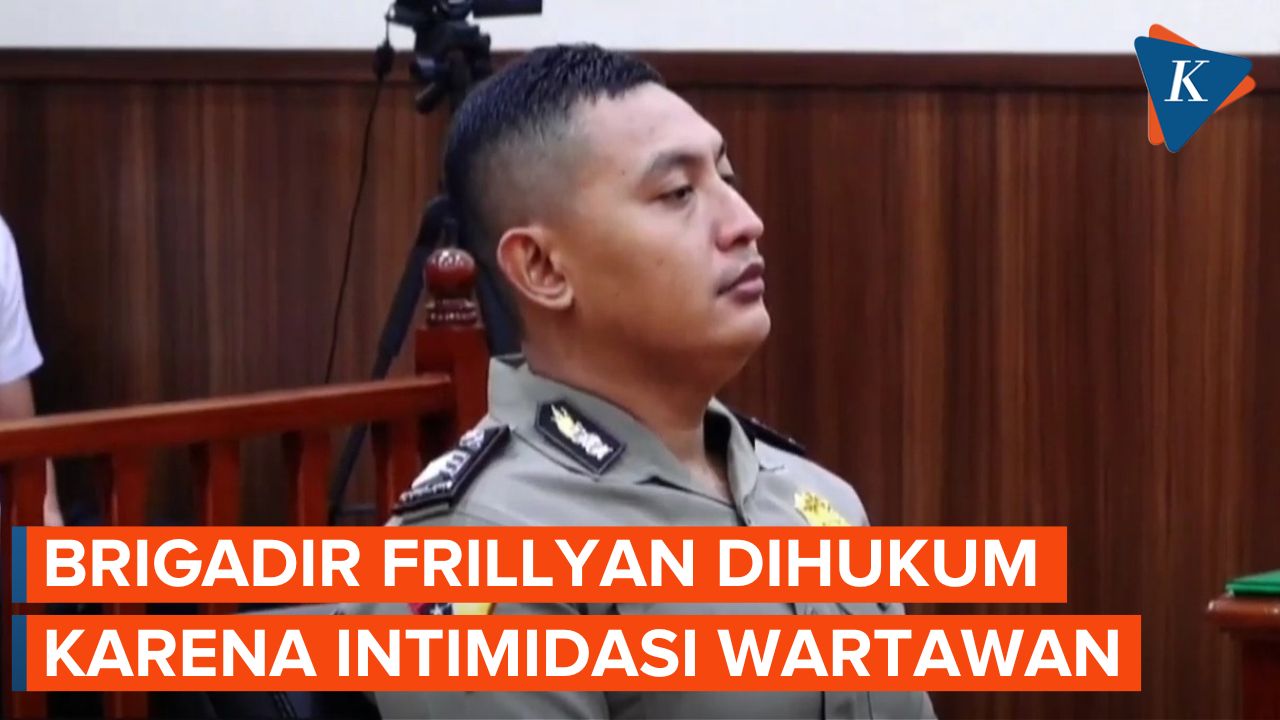 Brigadir Frillyan Dihukum Demosi 2 Tahun Buntut Intimidasi Wartawan