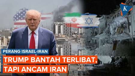 Trump Bantah AS Sokong Serangan Israel, tapi Peringatkan Iran