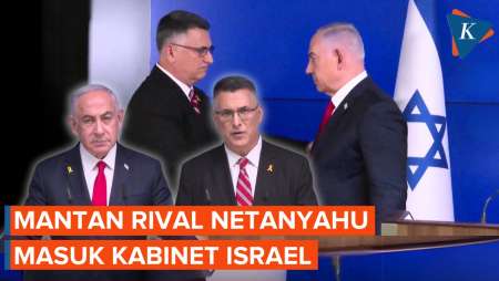 Di Tengah Konflik, Mantan Rival Netanyahu Gabung Kabinet Israel