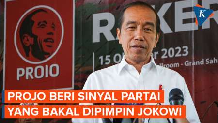 Projo Beri Sinyal Jokowi Pimpin Partai yang Sudah Eksis