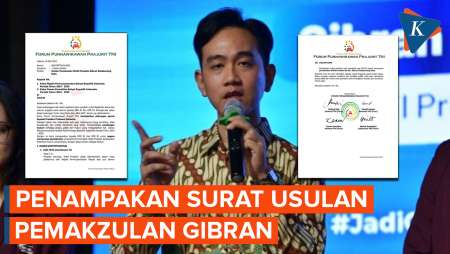 Ini Penampakan Surat Usulan Pemakzulan Gibran yang Diterima DPR RI