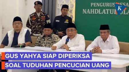 Soal Tuduhan Cuci Uang, Gus Yahya: Silakan Diperiksa