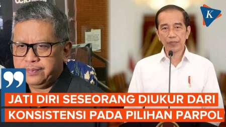 Isu Jokowi Gabung Partai Golkar, Hasto: Jati Diri Diukur dari Konsistensi terhadap Parpol