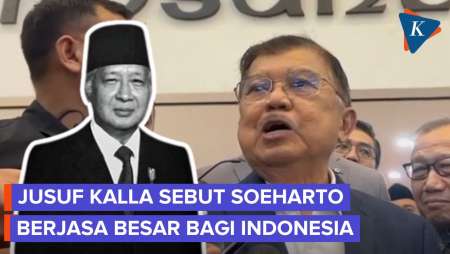 Pro Kontra Gelar Pahlawan Soeharto, JK: Lebih Banyak Jasanya