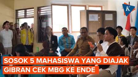 Daftar Nama 5 Mahasiswa yang Diajak Gibran ke NTT dan Asal Kampusnya