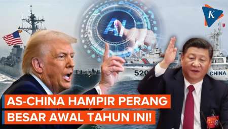 Amerika Serikat dan China Hampir Perang Besar Awal Tahun Ini Gara-gara AI, Kok Bisa?