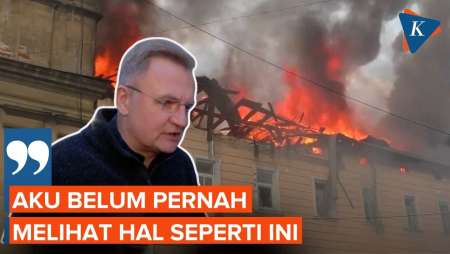 Perang Belum Reda, Rusia Luncurkan Drone Yang Picu Kebakaran Gereja Bersejarah Di Ukraina