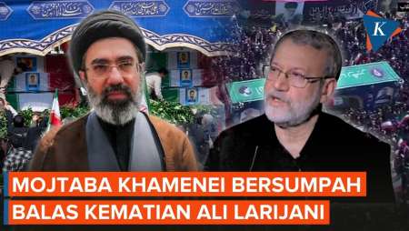 Mojtaba Khamenei Bersumpah Akan Balas Kematian Ali Larijani
