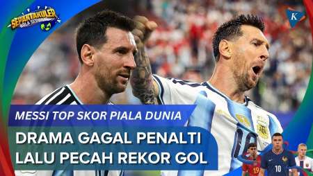 Drama Messi Jadi Top Skor Sepanjang Masa Piala Dunia, Gagal Penalti Lalu Pecah Rekor
