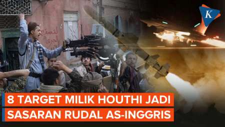 Rudal AS-Inggris Terus Menerjang Yaman, 8 Target Milik Houthi Jadi…