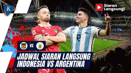 Jadwal Siaran Langsung FIFA Matchday Indonesia Vs Argentina: Kickoff Pukul 19:30 WIB