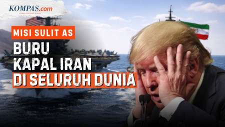 Iran Jebak AS Dalam Misi Melelahkan, "Bumerang" Blokade Kapal Teheran Di Seluruh Dunia