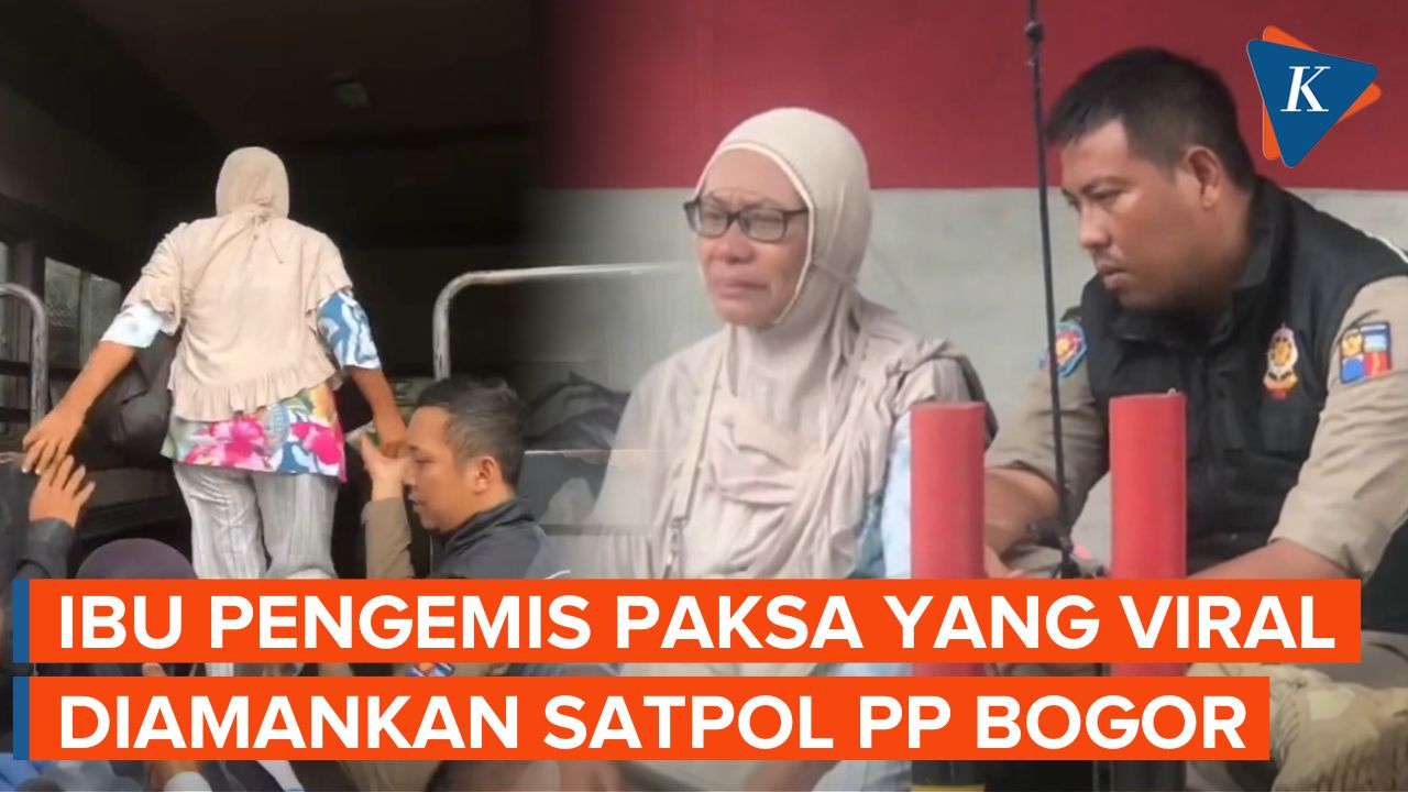 Ibu Pengemis Paksa Viral Telah Diamankan, Akui 14 Tahun Hidup di Jalanan