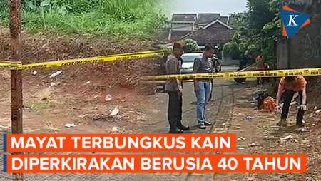 Dikira Sampah, Mayat Pria Terbungkus Kain Ditemukan di Pamulang Tangerang Selatan