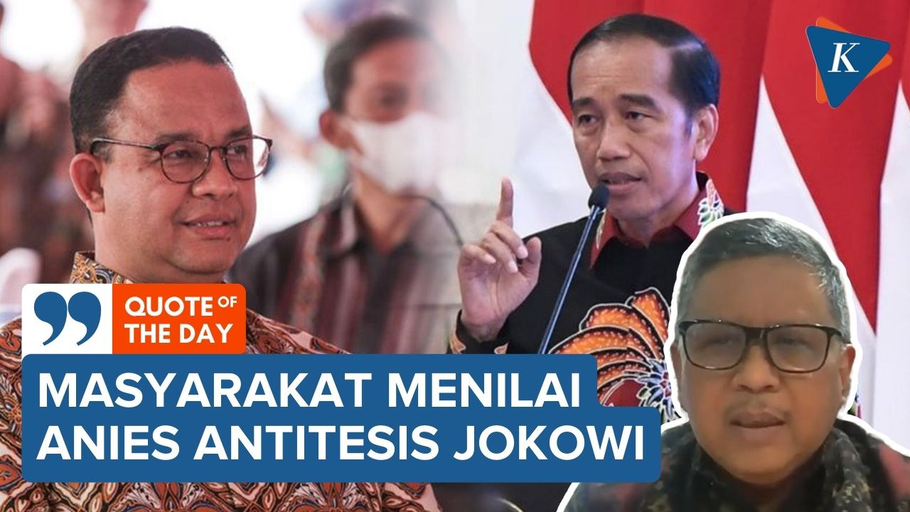 Alasan PDI-P Sebut Anies Baswedan sebagai Antitesis Jokowi