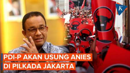 Upaya PDI-P Usung Anies di Pilkada Jakarta 2024