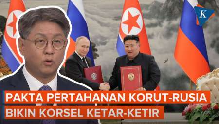 Korsel Panik Putin dan Kim Jong Un Teken Pakta Perjanjian Pertahanan