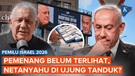 Pemilu Israel Belum Hasilkan Pemenang Mutlak, Nasib Netanyahu di Ujung Tanduk?