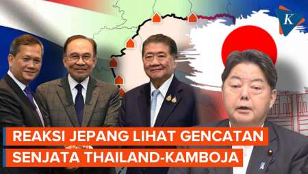 Reaksi Jepang Lihat Thailand dan Kamboja Akhiri Perang