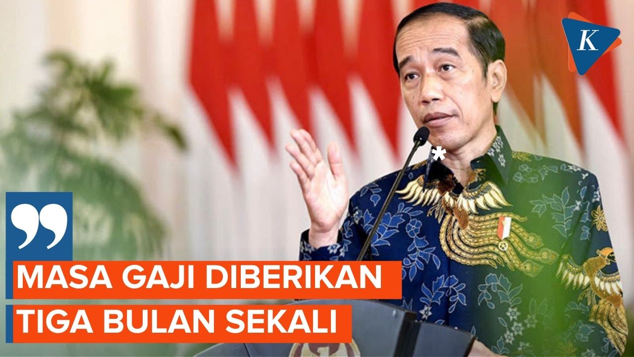 Jokowi Perintahkan Gaji Kepala Desa Dibayar Satu Bulan Sekali