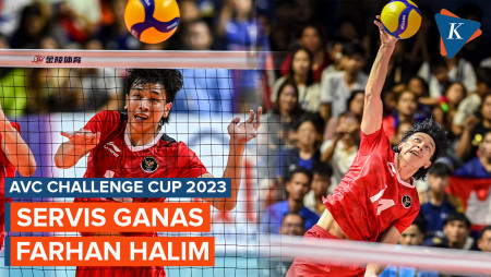 Jump Service Farhan Halim, Senjata Timnas Voli Indonesia Hajar Lawan