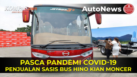 Penjualan Sasis Bus Hino Moncer, Covid-19 Jadi Pengaruh