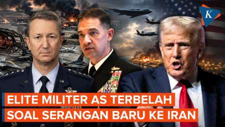 Trump Mau Gempur Iran 14 Hari, Elite Militer AS Malah Terbelah