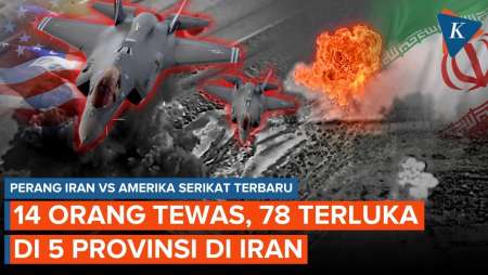 Amerika Serang Iran Terbaru Tewaskan 14 Orang