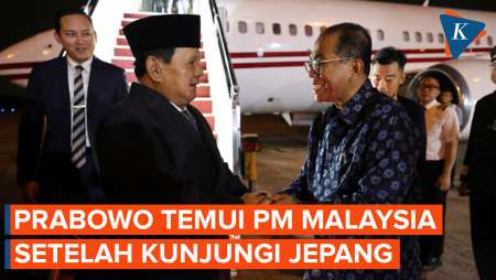 Dari Jepang, Prabowo Subianto Lanjutkan Kunjungan ke Malaysia