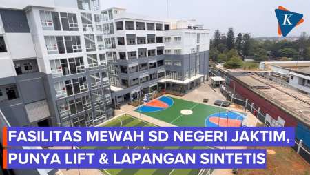 Intip Fasilitas Keren SDN 05 Pekayon Jaktim, Kayak Di Luar Negeri!