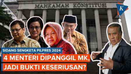 MK Panggil 4 Menteri Jokowi, Bukti Keseriusan Tangani Sengketa Pilpres?