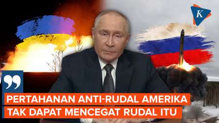 Kecepatan Rudal Rusia Capai 10 Mach, Putin: Tak Ada Cara Menangkalnya 