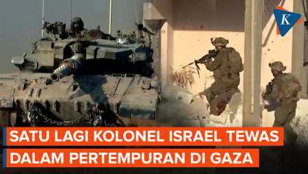 Kolonel Israel Tewas Usai Tank IDF Kena Alat Peledak di Gaza