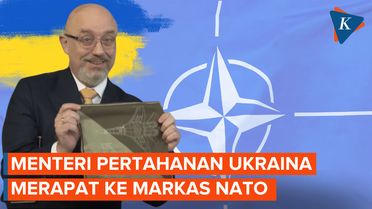 Menteri Pertahanan Ukraina Merapat ke Markas NATO
