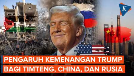 Trump Menangi Pilpres AS, Bagaimana Pengaruhnya di Wilayah-wilayah Konflik?