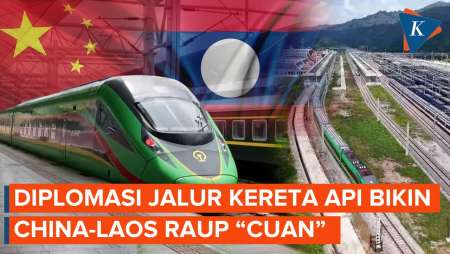 Kereta Api Jadi "Primadona" Hubungan China-Laos, Layani 62,5 Juta Perjalanan