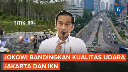 Jokowi Bandingkan Kualitas Udara, Sebut Jakarta Paling Buruk