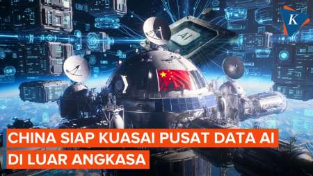 China Saingi Elon Musk, Mau Bangun Pusat Data AI Di Luar Angkasa