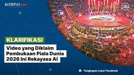 [KLARIFIKASI] Video Yang Diklaim Pembukaan Piala Dunia 2026 Ini Rekayasa AI