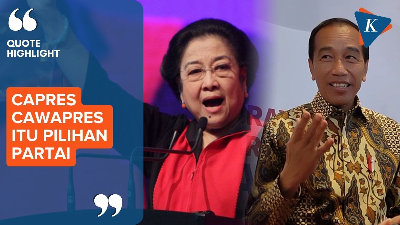 Respons Jokowi Saat Ditanya Akankah Capres Pilihannya Sama dengan Megawati