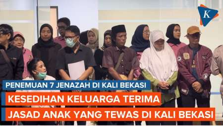 [FULL] Kesedihan Keluarga Terima 5 Jenazah di Kali Bekasi Usai Diidentifikasi