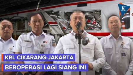 KRL Cikarang-Jakarta Dan Sebaliknya Kembali Beroperasi Siang Ini Usai Tragedi Bekasi Timur