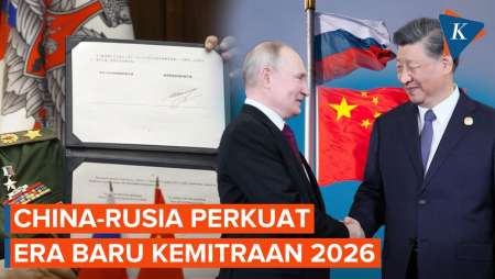 China-Rusia Buka "Rencana Besar" 2026 Lawan Gejolak Dunia