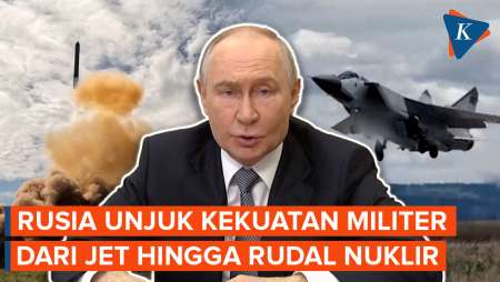 Rusia Pamer Kekuatan Nuklir, Dari Rudal Balistik Kinzhal Hingga Sarmat