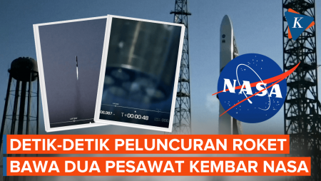 Blue Origin Luncurkan Roket Besar, Bawa Pesawat Kembar NASA