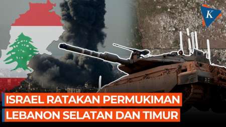 Serangan Terbaru Israel Tewaskan 34 Orang di Lebanon Selatan dan Timur