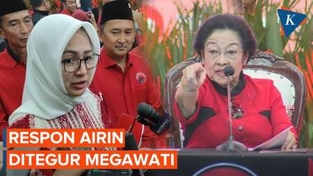 Respon Airin Usai Dibentak Megawati