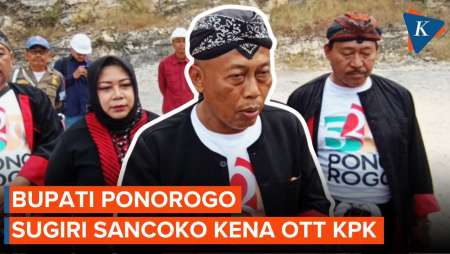 KPK OTT Bupati Ponorogo Sugiri Sancoko